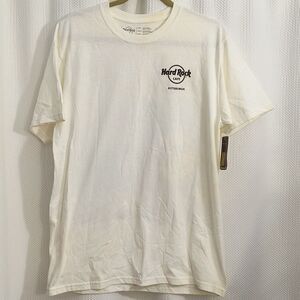 Hard Rock Cafe Pittsburgh Cream White Short Sleeve Tee